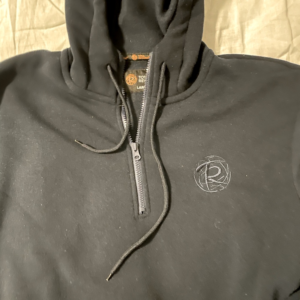 Total Rewards quarter-zip hoodie. Large